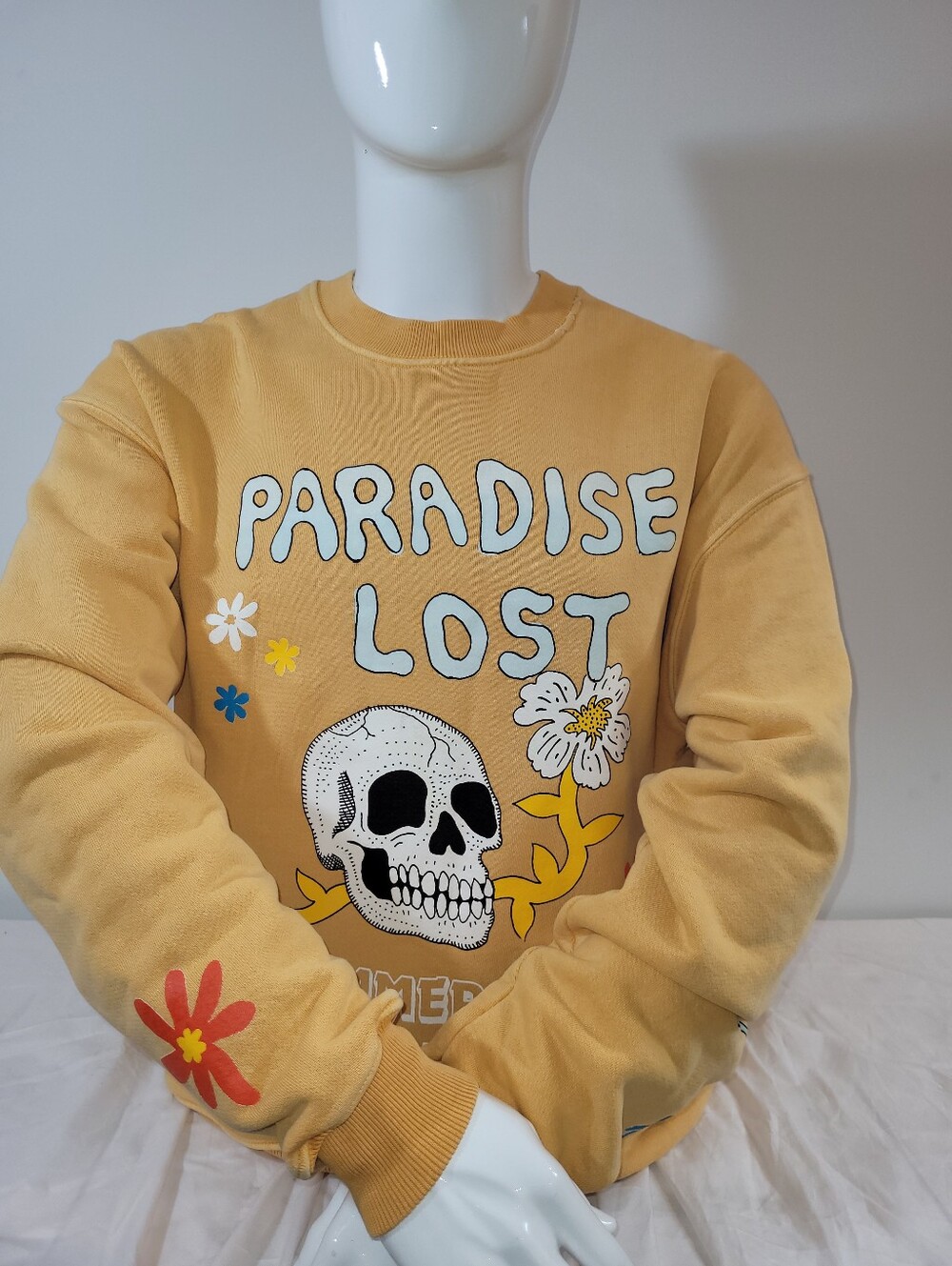 Alchemist Paradise Paradise Yellow Sweatshirt Authentic  Medium Original $375